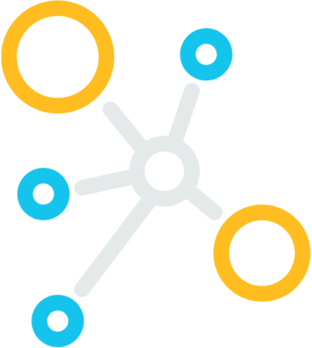 Une représentation graphique de notre service de publication simplifiée sur les réseaux sociaux