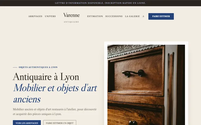 Le modèle Antiquaire