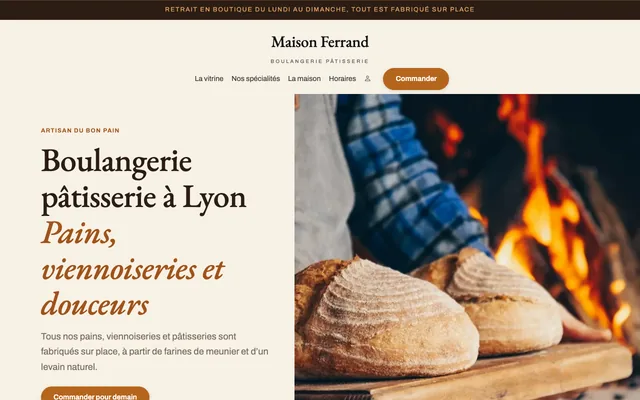 Le modèle Artisan de bouche