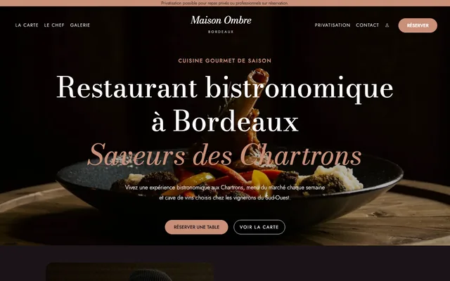 Le modèle Restaurant & bar