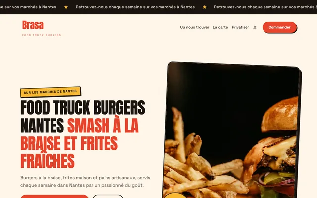 Le modèle Street food
