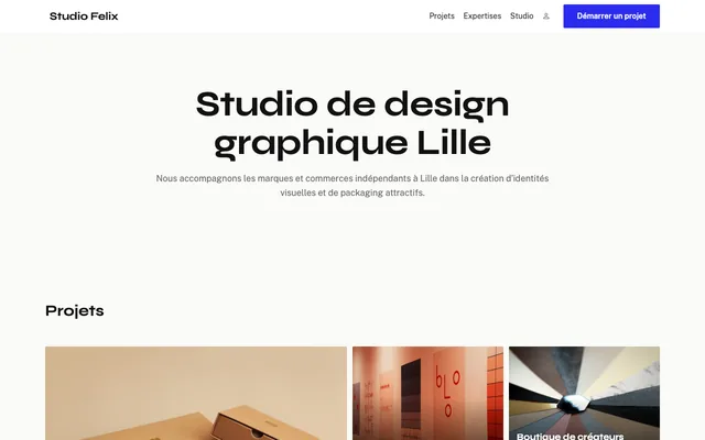 Le modèle Designer & studio